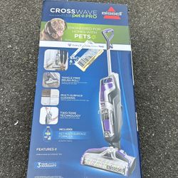 Bissell Crosswave Pet pro Carpet Cleaner (New)