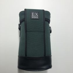Sigma EX Padded Protective Zip Top Army Green Soft Lens Case