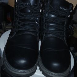  *Eurostar* Womens Black Work Boots