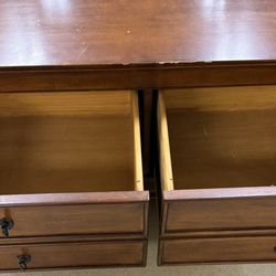 2 small dressers 