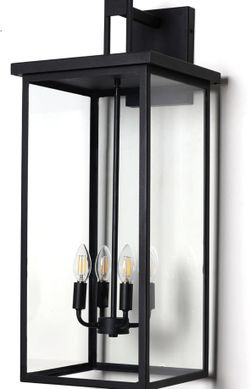 30” extra large outdoor wall light exterior