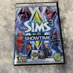 The Sims 3 Plus Showtime Live Edition