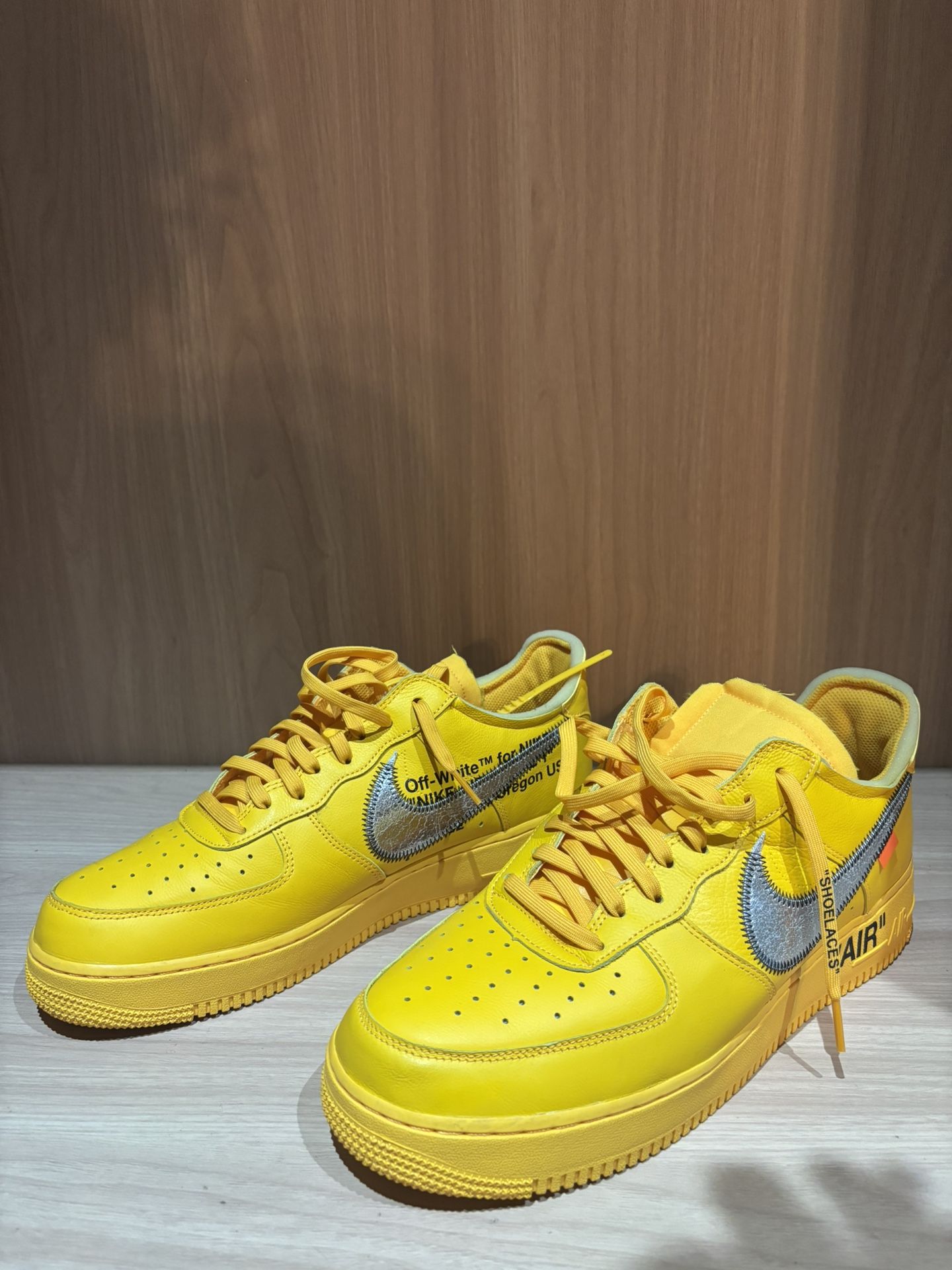 Off-White x Air Force 1 Low 'Lemonade' Size 12