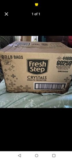 2 Bags Fresh Step Crystals Cat Litter