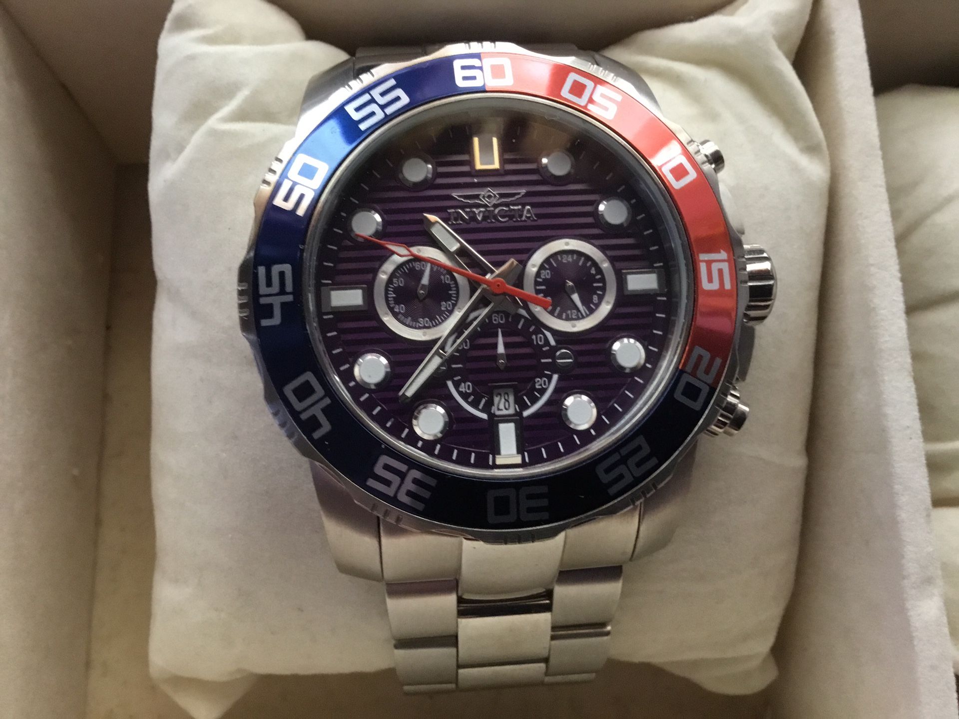 Invicta Stainless Watchs.