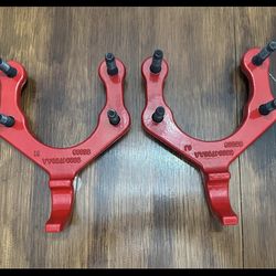 2018-2024 Jeep Rubicon OEM red front bumper tow hooks $50