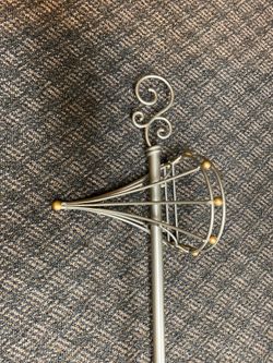 Stainless curtain rod 48” - 84”