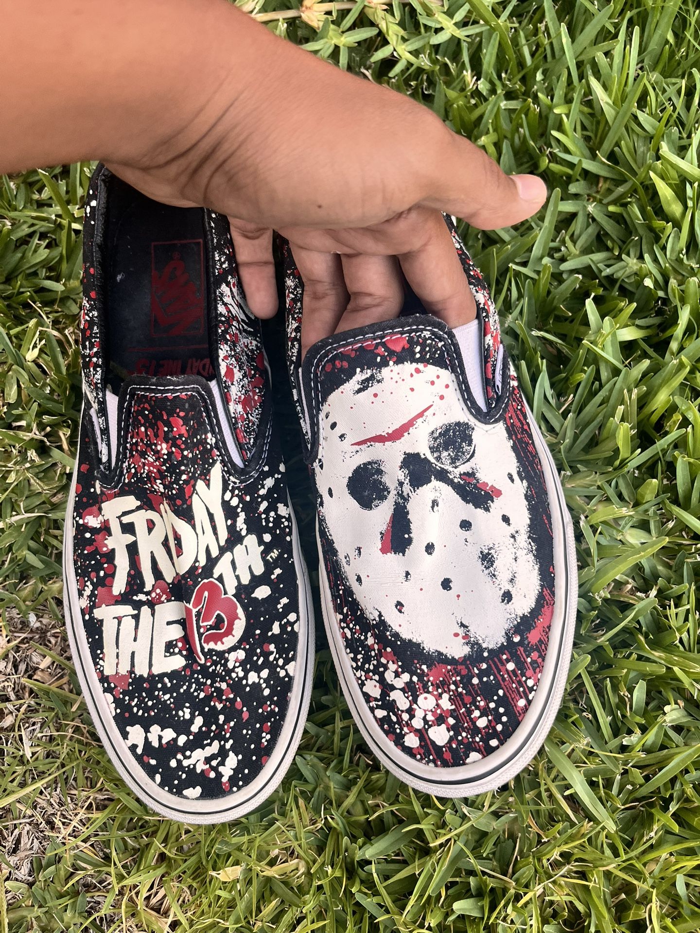 Friday The 13th Halloween Vans