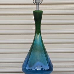 Mid Century Royal Hager Drip Glaze Lamp