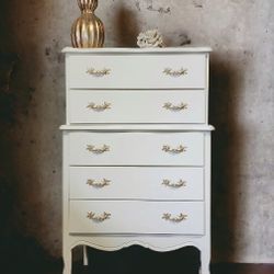White Chest Of Drawers Vintage