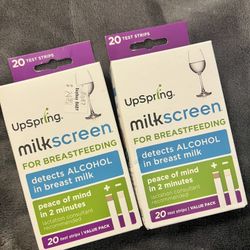 Milk Screen Strips For Alcohol 