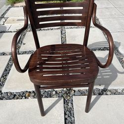 Cherry wood chair
