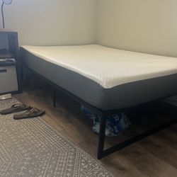 Bed, Bed Frame, Matress Topper