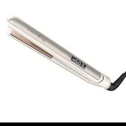 NEW -1 inch Hair Straightener Iron, Infused with Argan Oil for Less Frizz, Shinier & Smoother Hair
