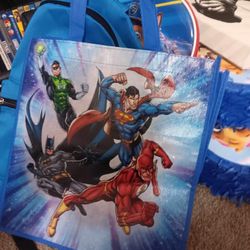 2 Backpacks and Super Hero Bag