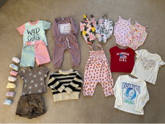 Baby Girl Clothes - Size 12-18M