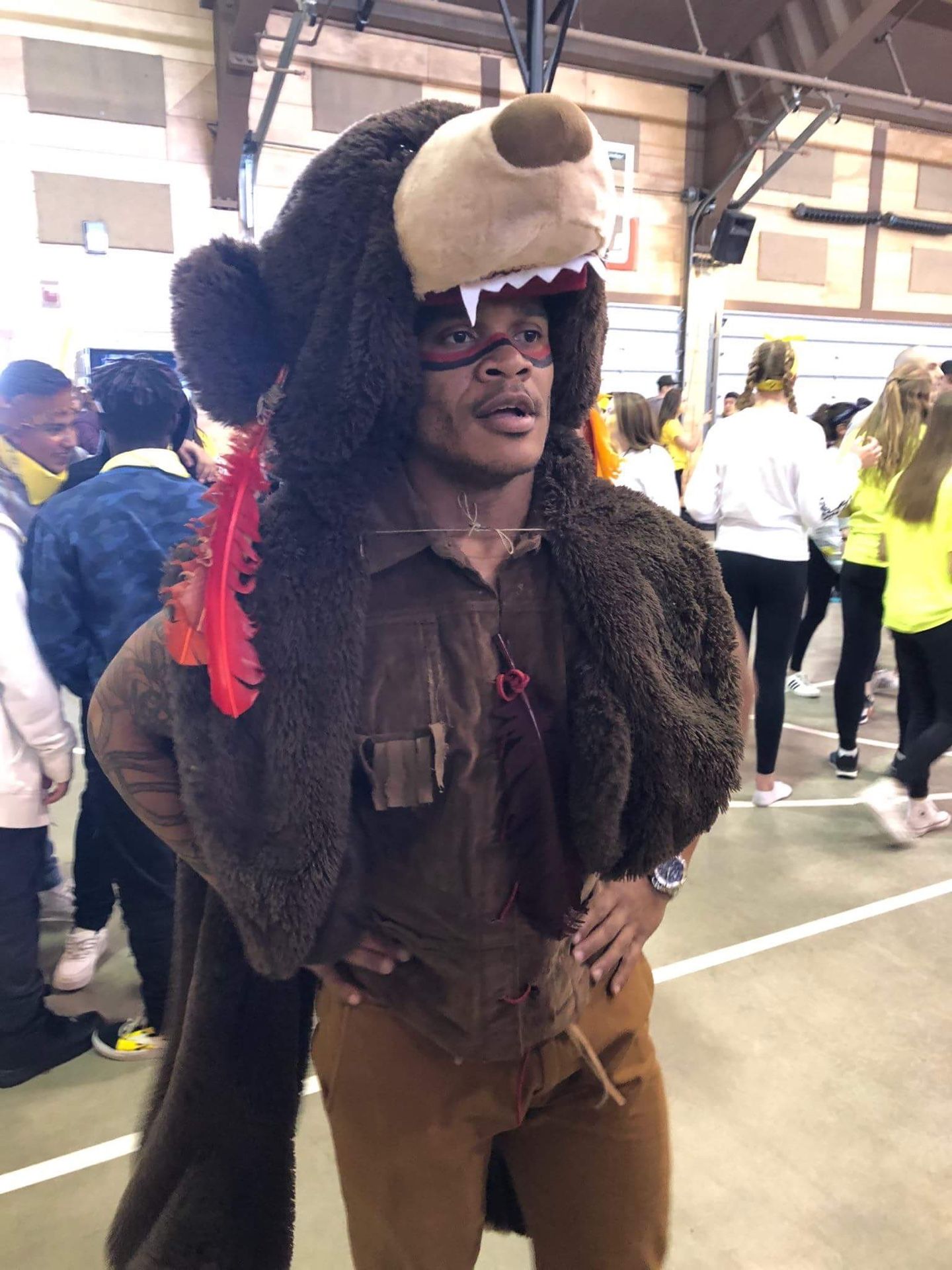 Edm concert bear costume Indian