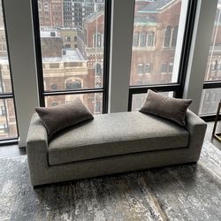 Restoration Hardware Modena Bench / Love Seat with Pillows