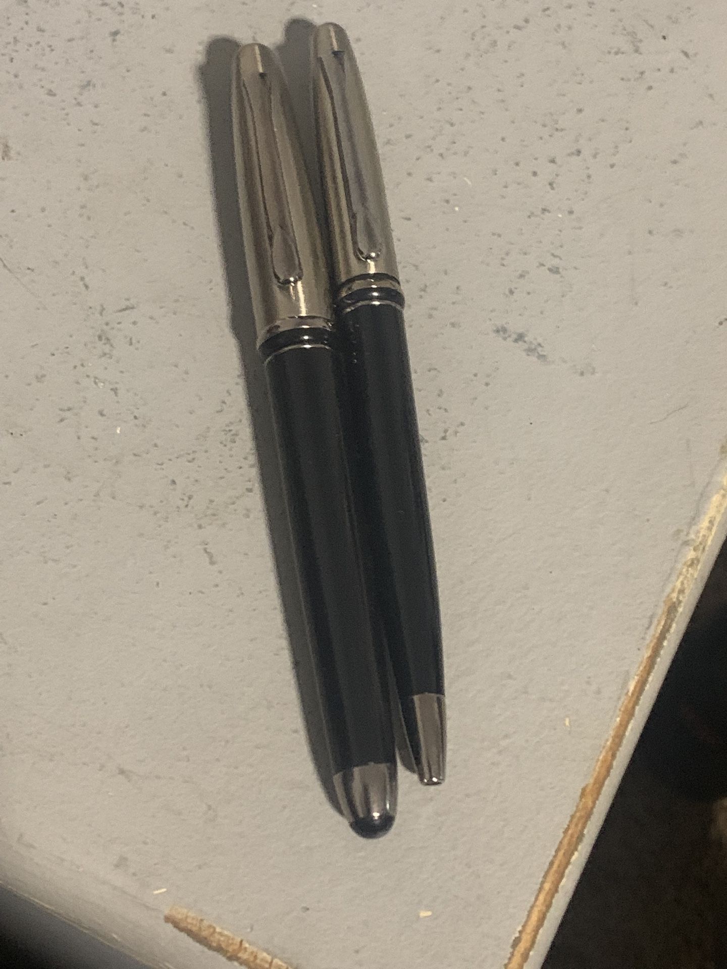 Nice IRIDIUM Fountain/ Ball Point Pin Set Great Condition Will Need Replacement Ink