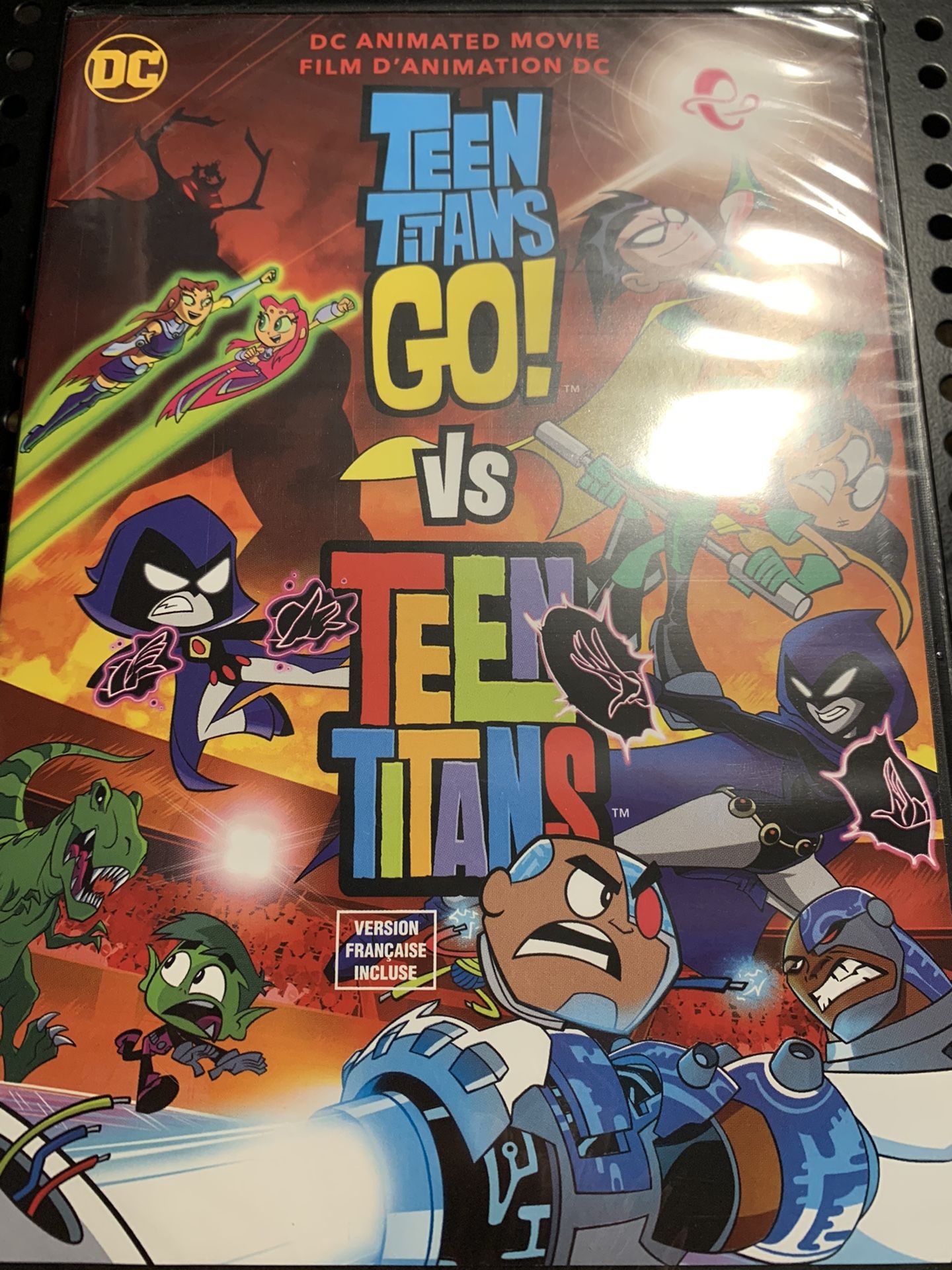 DC TEEN TITANS GO! Vs. TEEN TITANS (DVD) NEW!