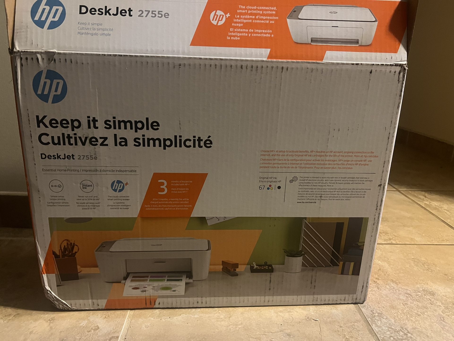 hp all in one printer & Window 14 laptop used once 