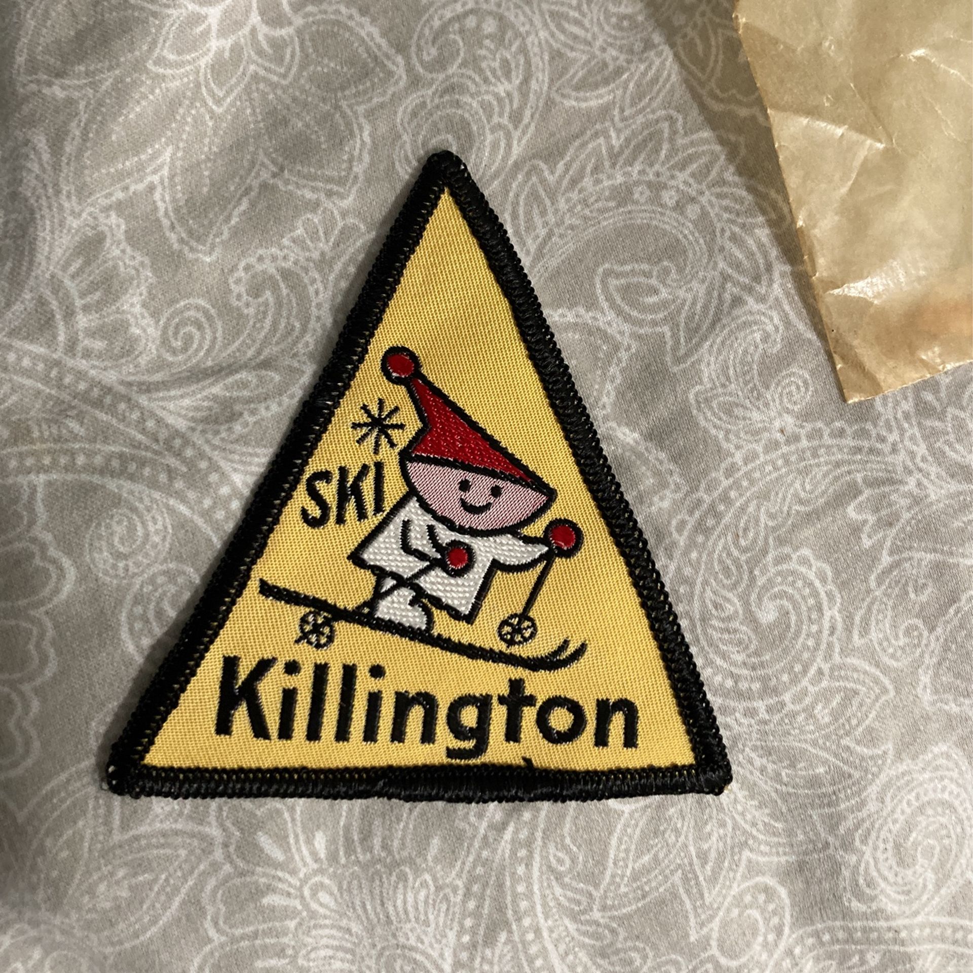 Vintage Ski Killington Patch