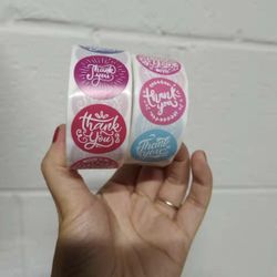 500 Count Roll Of Thank You Stickers 