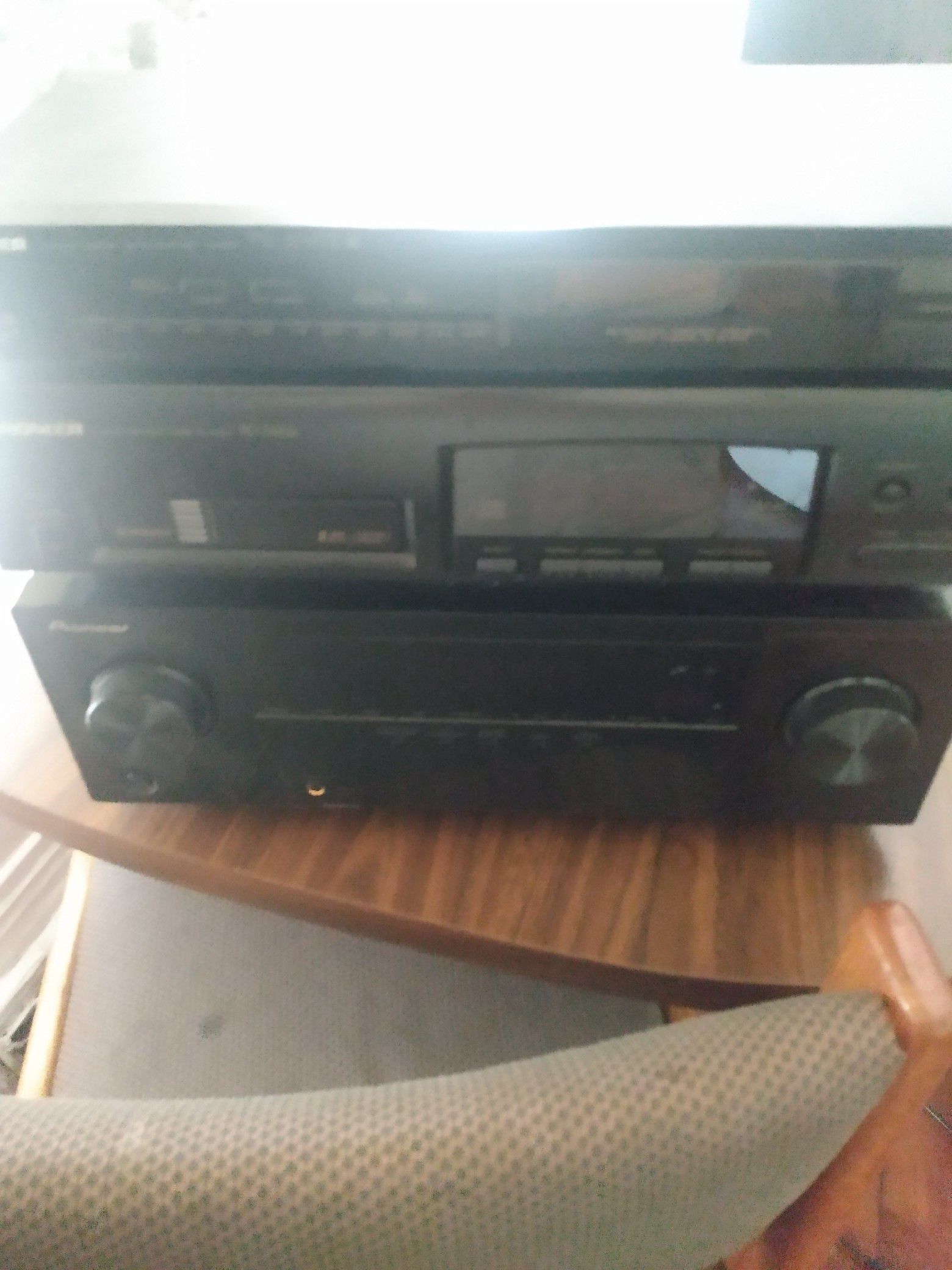 Pioneer receiver and CD player...works as it should. $200 obo
