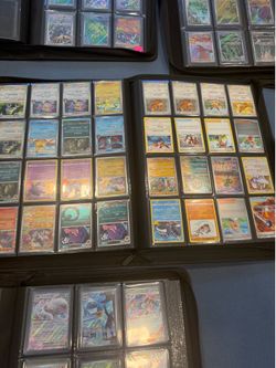 Pokémon collection binders full I want to sell the whole lot