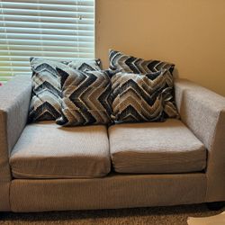 Brown Sofa Set Of 2 ( 3 Seater And 2 Seater) 