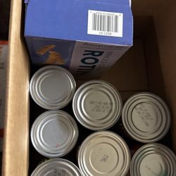 Free To Anyone. Canned Goods And Some Fruit Also Black Beans 