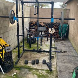 Pesas Y Estructura Para ejercicio