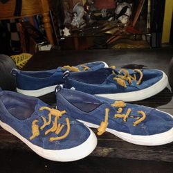 7 W Sperry Top Siders