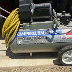 3.5 hp Campbell Hausfeld Workhorse Air Compressor 