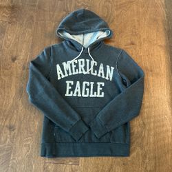 Vintage American Eagle Grey Hoodie