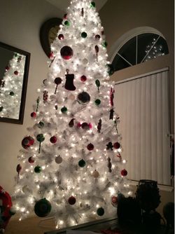 10 1/2 Foot White Christmas Free
