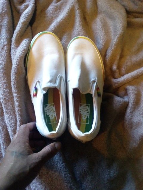 Gay Pride Vans (Never Worn) 6'5 In Men 8 In Women