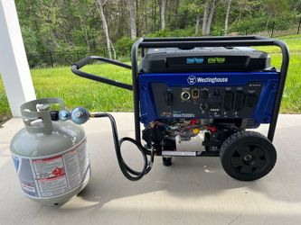 Westinghouse 9500 Watt Generator Duel Fuel