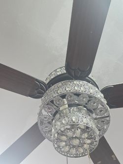 Ceiling fan with light