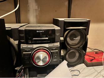 Sony Speaker set up