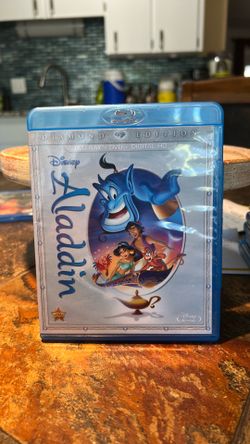 Fisney Aladdin blue blu ray diamond edition