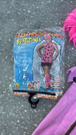 Pink Pebbles Costume Size Medium
