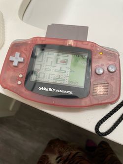 Pink gameboy advance