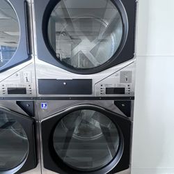 Maytag MLG45PDCWS 45LB Gas Stack Dryers