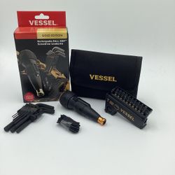 VESSEL GOLD EDITION DESARMADOR RECARGABLE/ACCESORIOS**(FINANCIAMOS/WE FINANCE)**