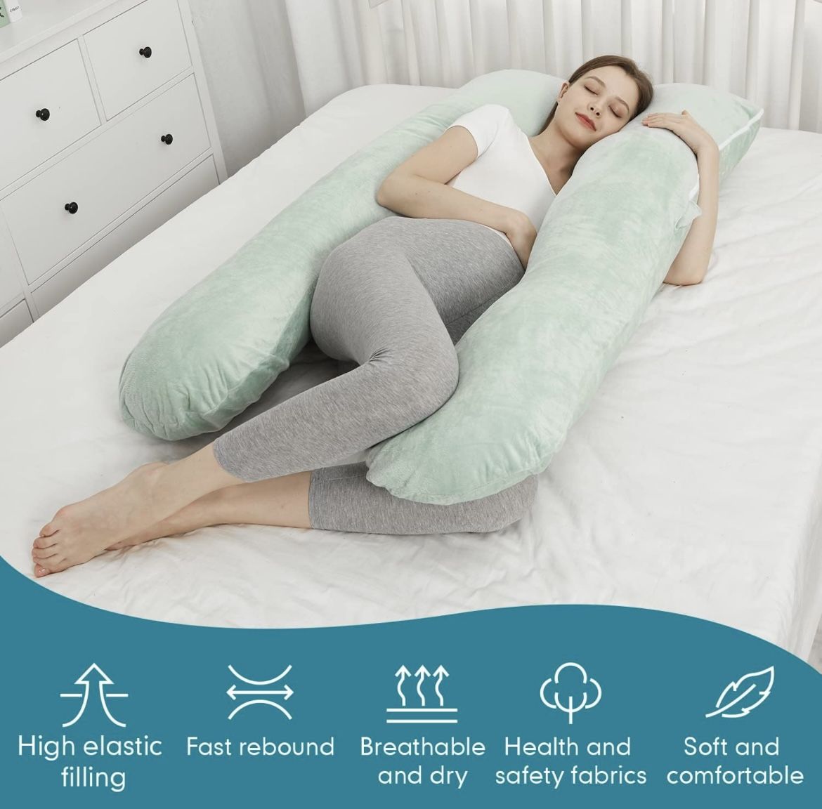 Pregnancy U shaped pillow