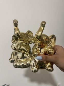 Gold Elephant Decor