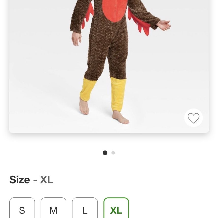 Turkey Halloween Costume / Onesie