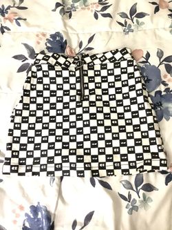 Checker Board Skirt 
