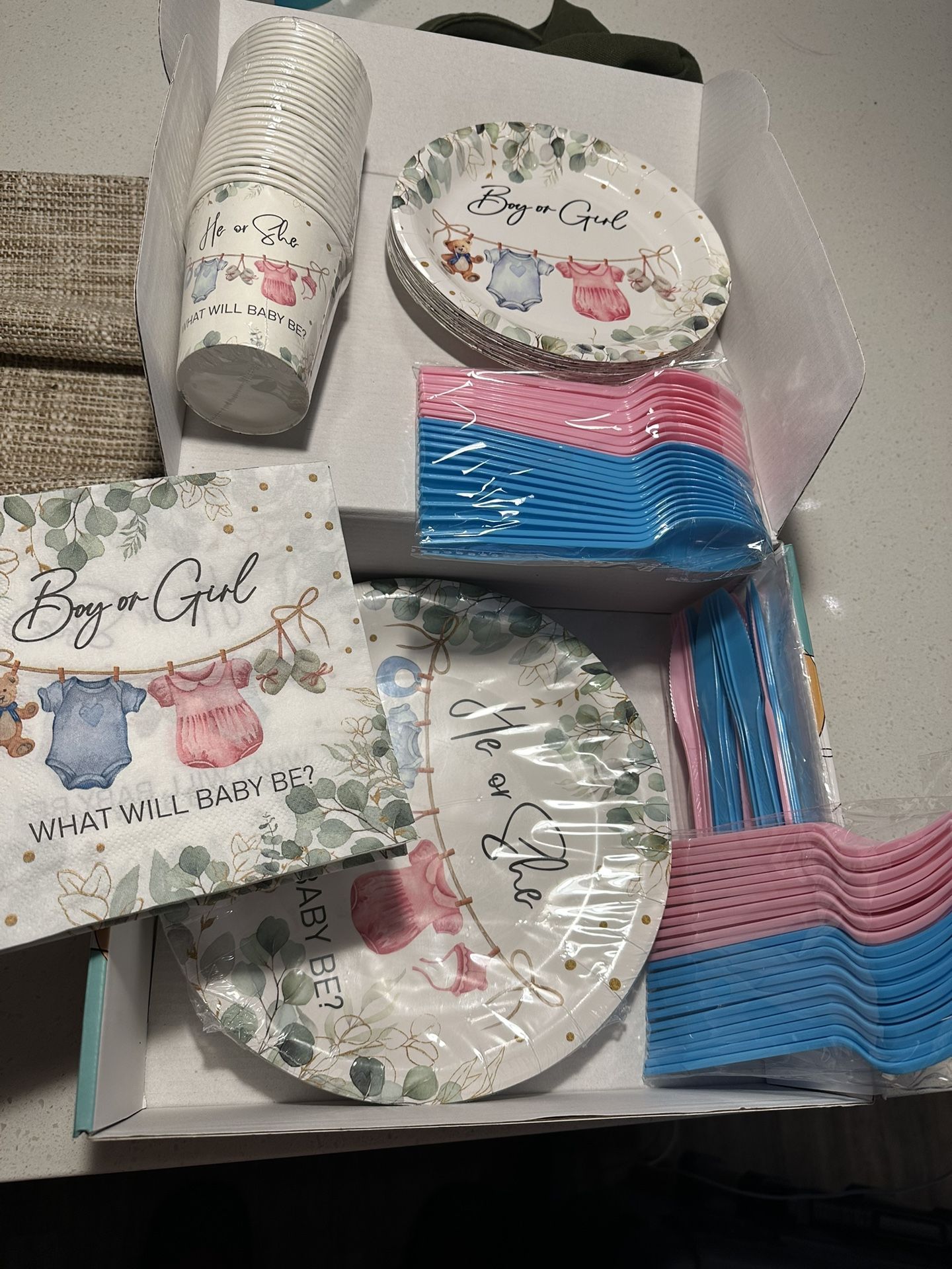 Gender Reveal Set